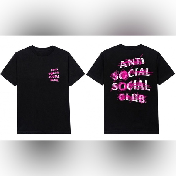 ANTI SOCIAL SOCIAL CLUB T-shirt - nevermind tee - Picture 3 of 8